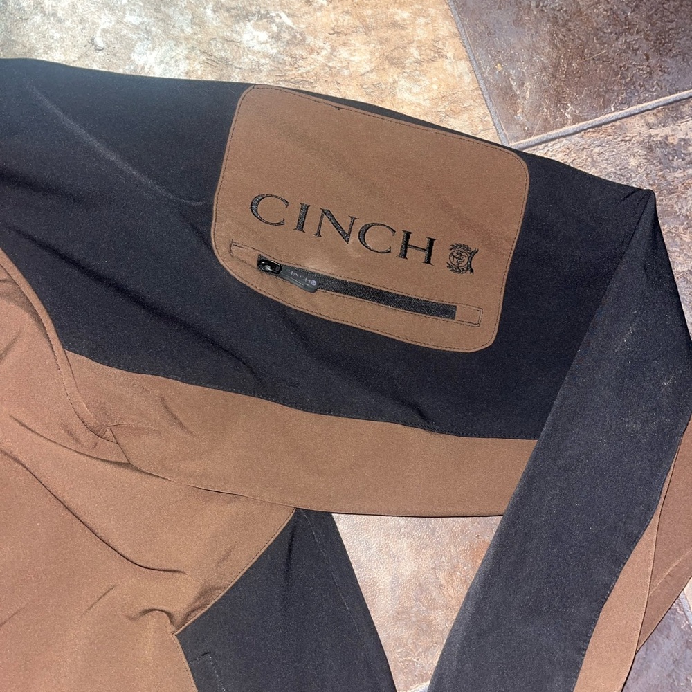 Cinch Brown and Black Softshell Performance Jacket - image 4